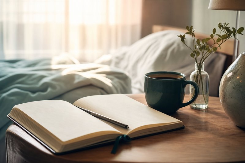 Journalling and daily self-check tools